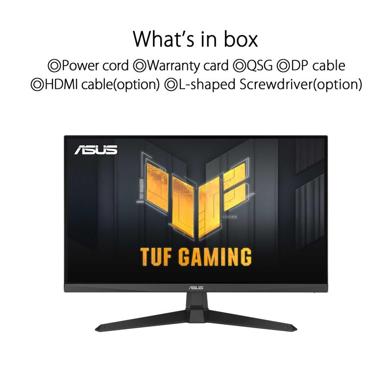 Asus TUF Gaming VG279Q3A - 27 FHD Fast IPS 180Hz Gaming Monitor