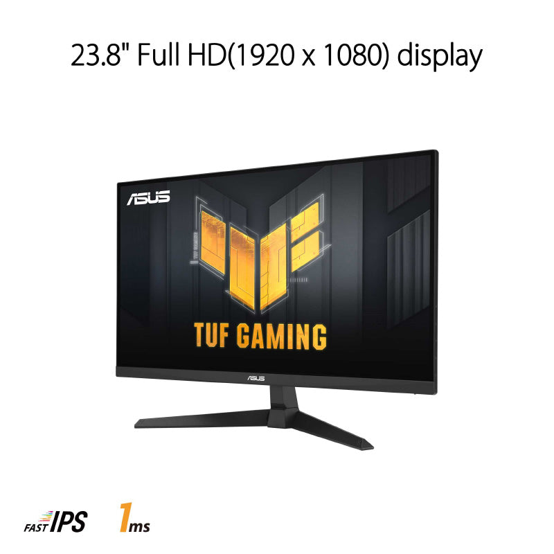 Asus TUF Gaming VG249Q3A Gaming Monitor - 23.8 FHD Fast IPS 180Hz
