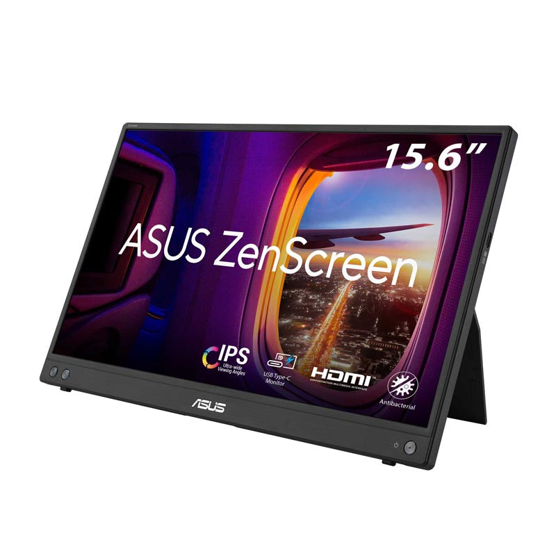 ASUS ZenScreen MB16AHV Portable Monitor - 15.6 FHD IPS USB-C Micro HDMI
