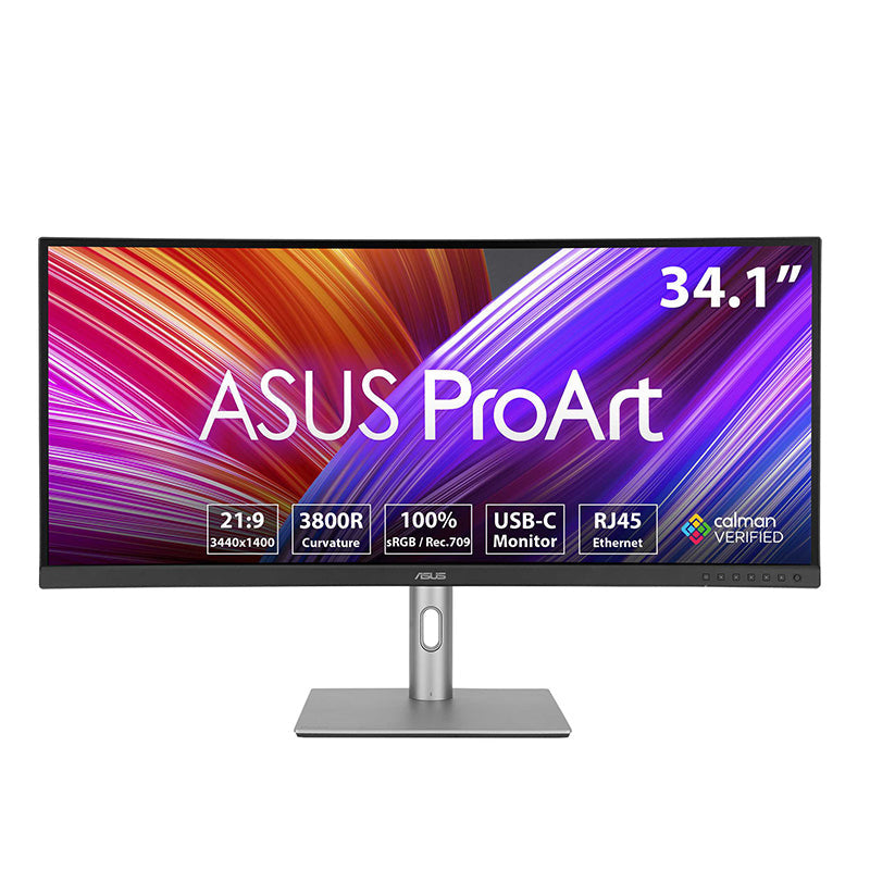 Asus ProArt Display PA34VCNV Professional Monitor - 34.1 WQHD IPS 100% sRGB Curved