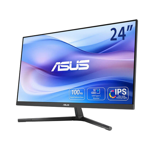 ASUS VU249CFE Eye Care Gaming Monitor - 24 FHD IPS 100Hz (Quiet Blue)