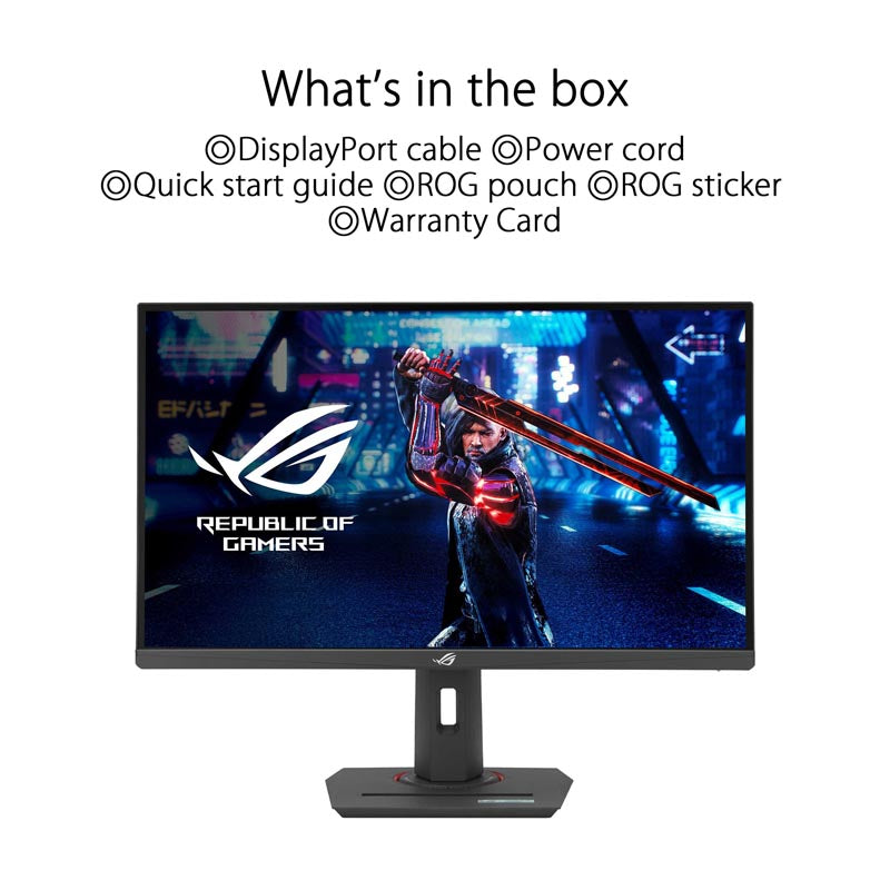 ASUS ROG Strix XG27ACS Gaming Monitor - 27 QHD Fast IPS 180Hz