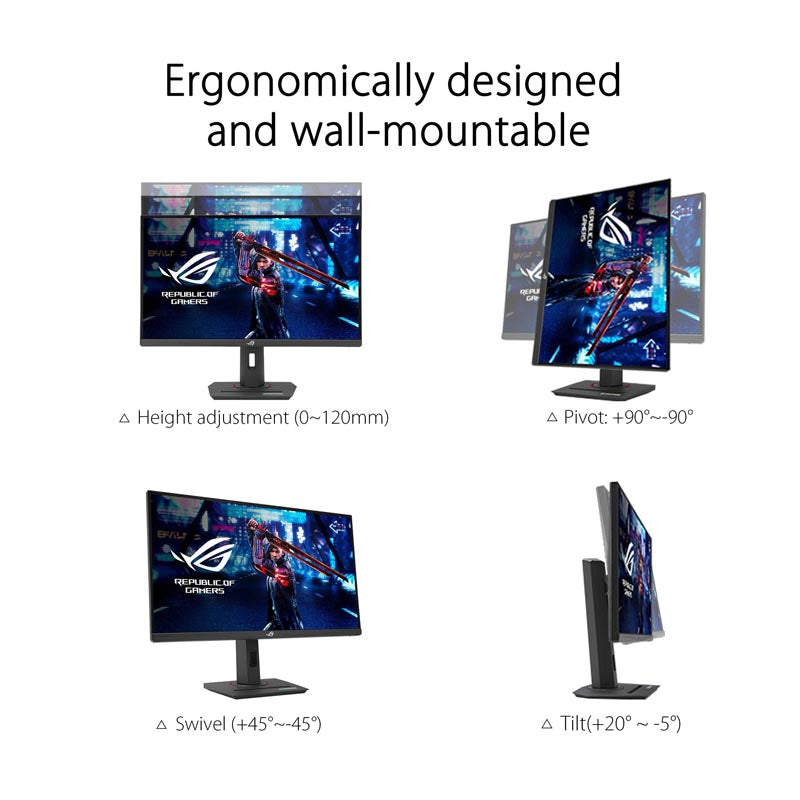 ASUS ROG Strix XG27ACS Gaming Monitor - 27 QHD Fast IPS 180Hz