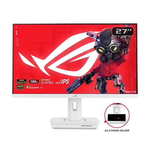 Asus ROG Strix XG27ACS-W Gaming Monitor - 27 QHD Fast IPS 180Hz