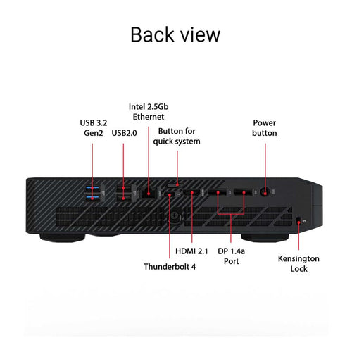 Asus ROG NUC RNUC14SRKU7168A0I Ultra 7-155H 16GB 512GB RTX4060