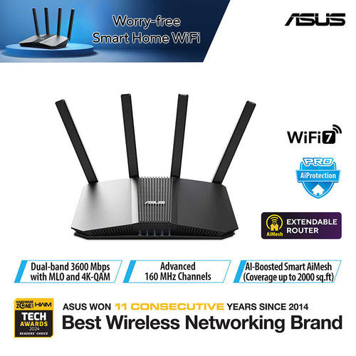 Asus RT-BE58U BE3600 Wi-Fi 7 Dual Band Router