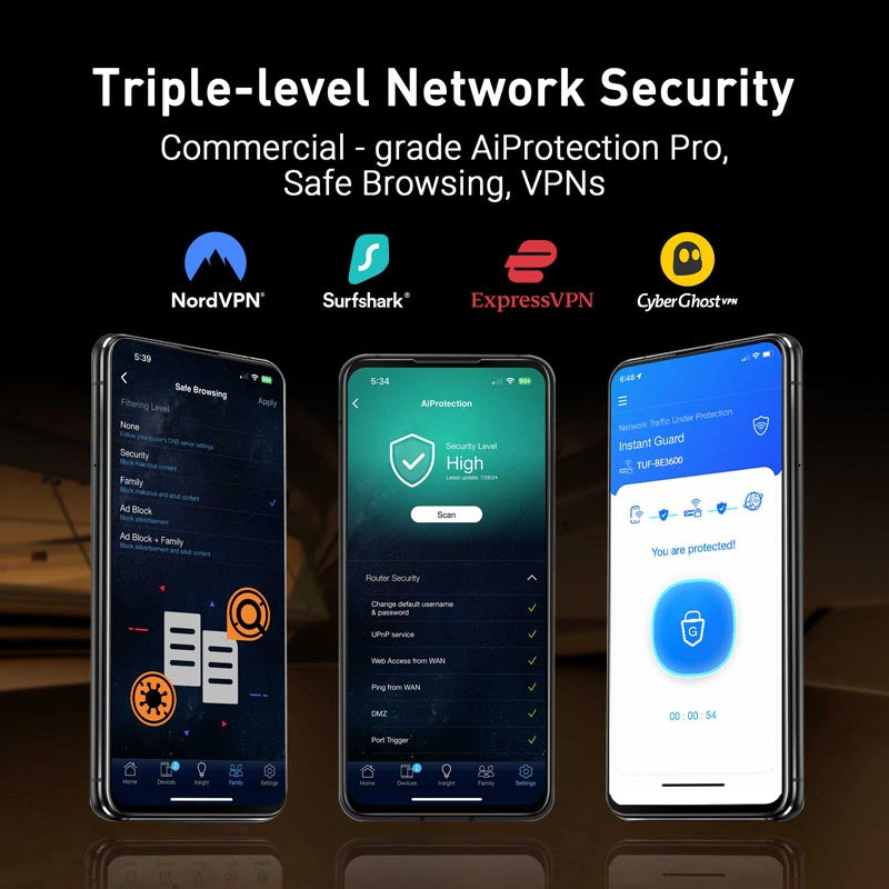 Asus TUF-BE6500 Wi-Fi 7 Dual Band Router