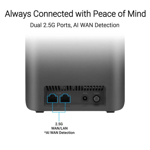 Asus ZenWiFi BE3600 BD4 Black Wi-Fi 7 Mesh (3-Pack)