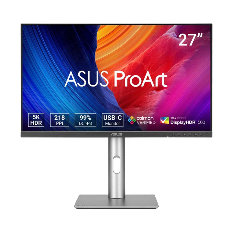 ASUS ProArt Display 5K PA27JCV Professional Monitor - 27 5K (5120 x 2880) IPS 99% DCI-P3