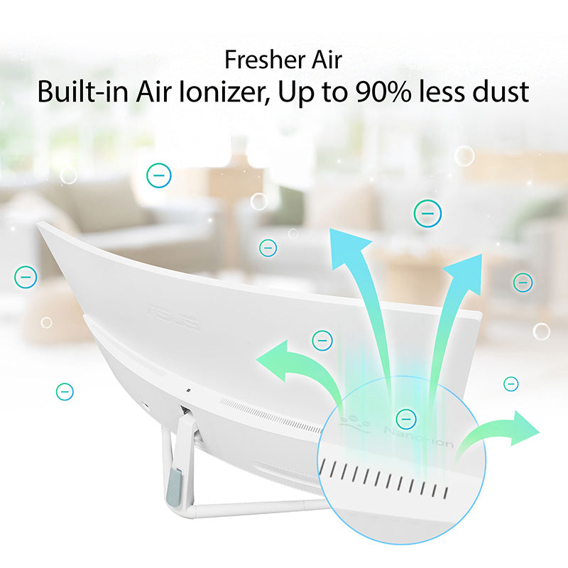 ASUS VU34WCIP-W Eye Care Monitor - 34 WQHD VA 100Hz PD65W Curved