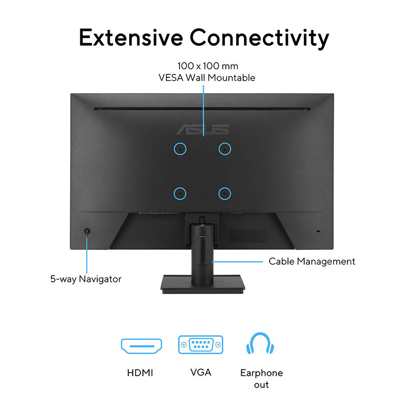 ASUS VA279HG Eye Care Gaming Monitor - 27 FHD IPS 120Hz