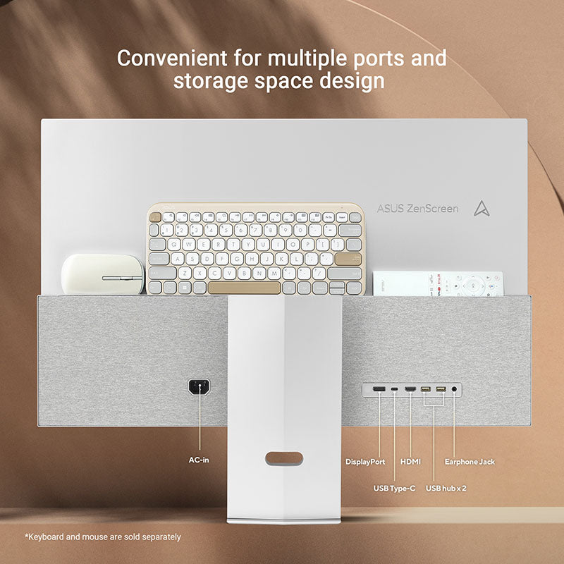 ASUS ZenScreen Smart MS32UC - 32 UHD IPS HDR400 Smart Monitor