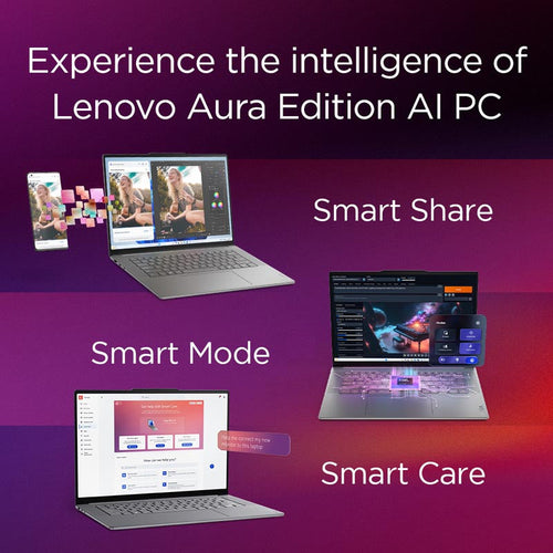 Lenovo Yoga Slim 7 15ILL9 83HM000RSB - Ultra 7 258V, 32GB RAM, 1TB SSD, 15.3-inch Touch, (Aura Edition) AI Notebook