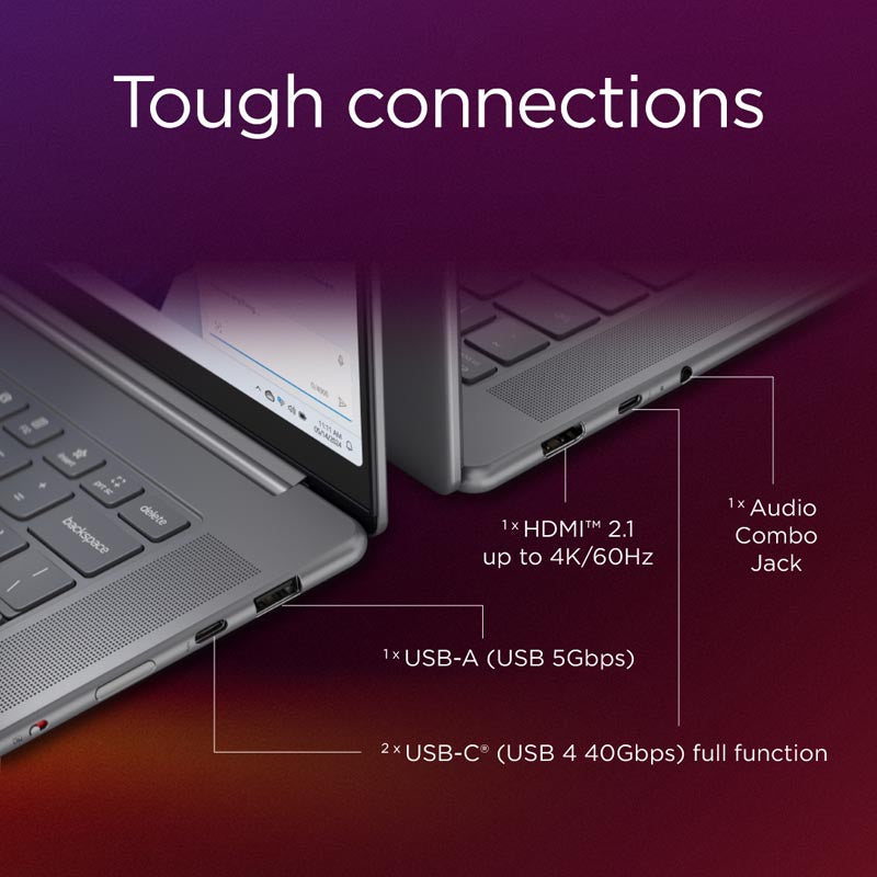 Lenovo Yoga Slim 7 15ILL9 83HM000RSB - Ultra 7 258V, 32GB RAM, 1TB SSD, 15.3-inch Touch, (Aura Edition) AI Notebook