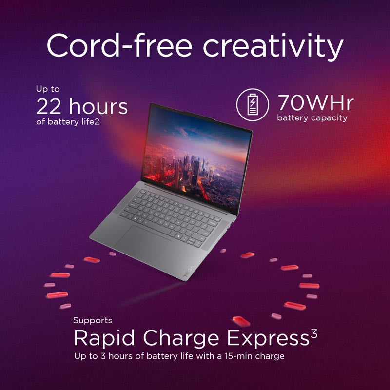 Lenovo Yoga Slim 7 15ILL9 83HM000RSB - Ultra 7 258V, 32GB RAM, 1TB SSD, 15.3-inch Touch, (Aura Edition) AI Notebook