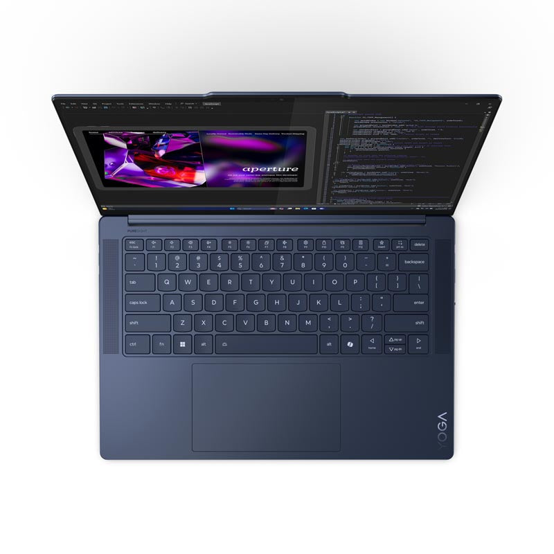 Lenovo Yoga Slim 7 14Q8X9 83ED003KSB - Snapdragon® X Elite X1E-78-100, 32GB RAM, 1TB SSD, 14.5 3K OLED, 100% DCI-P3, 100% sRGB, Touch, AI Notebook