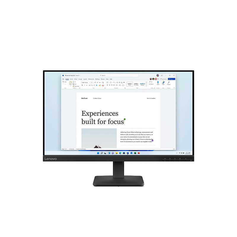 Lenovo L24-4e 68C2KAC1MY 23.8-cinh FHD IPS 100Hz Monitor