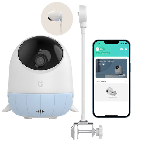 Ellie ELI-SC-AI15-BL/Baby Pro 2 AI Baby Camera (Blue)
