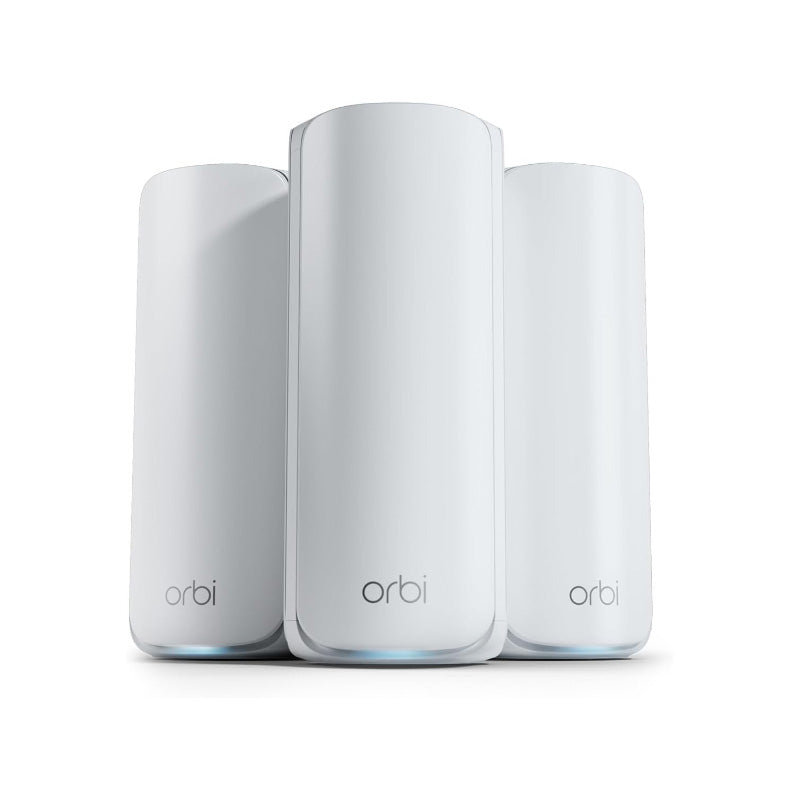 Netgear Orbi 770 Tri-Band 2.5G Wi-Fi 7 Mesh System - BE11000 11Gbps - 3-Pack (RBE773)