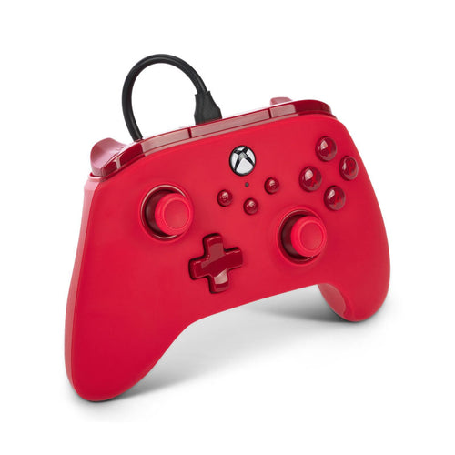 PowerA Advantage Wired Controller for Xbox Series X|S, Xbox One, Windows 10/11 - Red