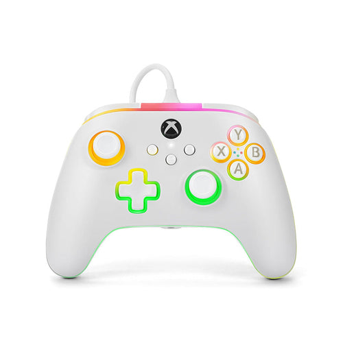 PowerA Advantage Wired Controller for Xbox Series X|S with Lumectra - White