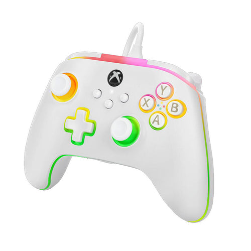 PowerA Advantage Wired Controller for Xbox Series X|S with Lumectra - White