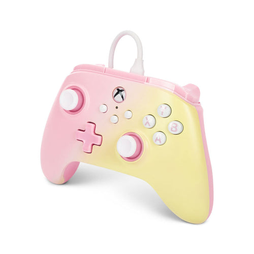 PowerA Advantage Wired Controller for Xbox Series X|S, Xbox One, Windows 10/11 - Pink Lemonade
