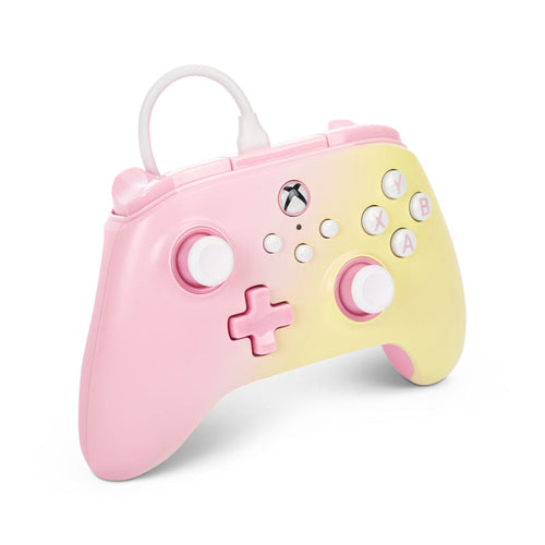 PowerA Advantage Wired Controller for Xbox Series X|S, Xbox One, Windows 10/11 - Pink Lemonade
