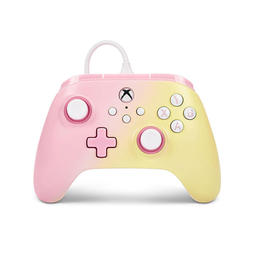 PowerA Advantage Wired Controller for Xbox Series X|S, Xbox One, Windows 10/11 - Pink Lemonade