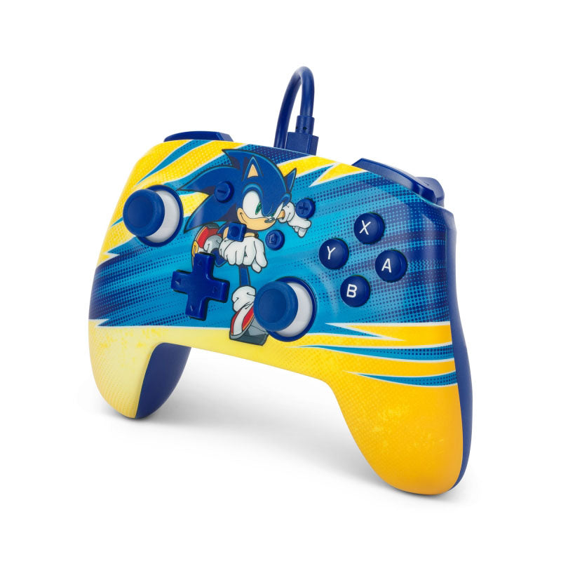 PowerA Enhanced Wired Controller for Nintendo Switch - Sonic Boost