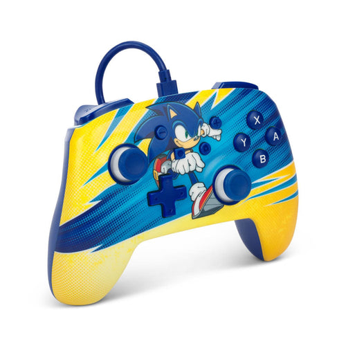 PowerA Enhanced Wired Controller for Nintendo Switch - Sonic Boost