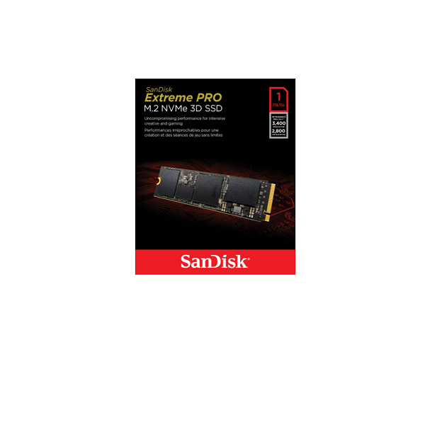 SanDisk Extreme PRO M.2 NVMe 3D SSD 1TB [SDSSDXPM2-1T00-G25]