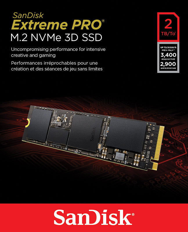 【美品・元箱あり】SanDisk Extreme Pro NVMe 2TB 美品・元箱あり】SanDisk Extreme Pro NVMe 2TB SanDisk Extreme PRO M