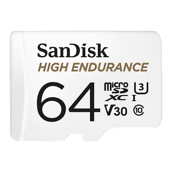 SanDisk High Endurance microSDXC 64GB V30 U3 C10 100MB/s [SDSQQNR-064G-GN6IA]