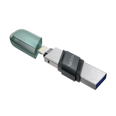 SanDisk iXpand Flash Drive Flip 128GB [SDIX90N-128G-GN6NE]