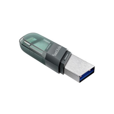 SanDisk iXpand Flash Drive Flip 128GB [SDIX90N-128G-GN6NE]