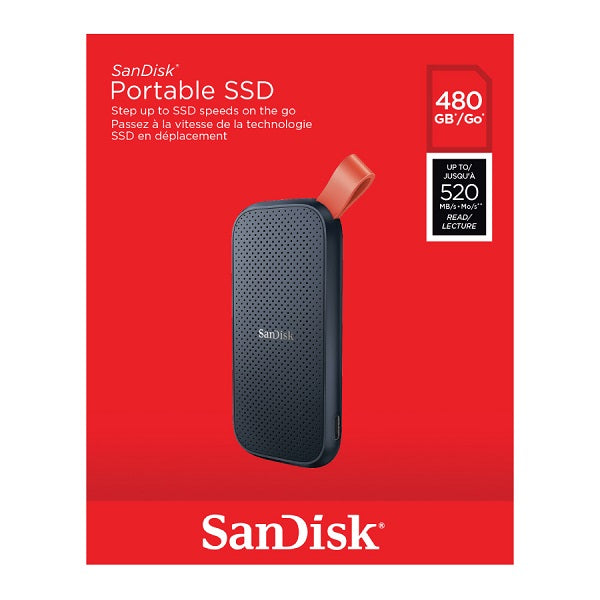SanDisk Portable SSD 480GB USB 3.2 [SDSSDE30-480G-G25]