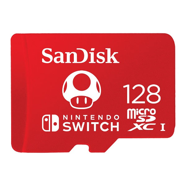 Nintendo Switch 本体一式＋microSDカード128G SanDisk Nintendo Licensed microSDXC UHS-I 128GB (Red) 100MB/s