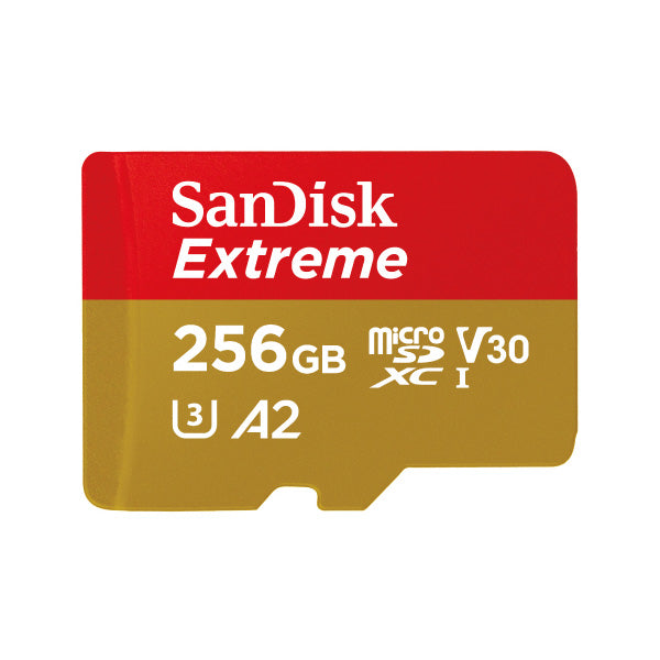 SanDisk Extreme microSDXC Mobile Gaming UHS-I 256GB