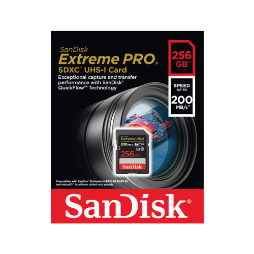 SanDisk Extreme PRO SDXC QuickFlow UHS-I 256GB
