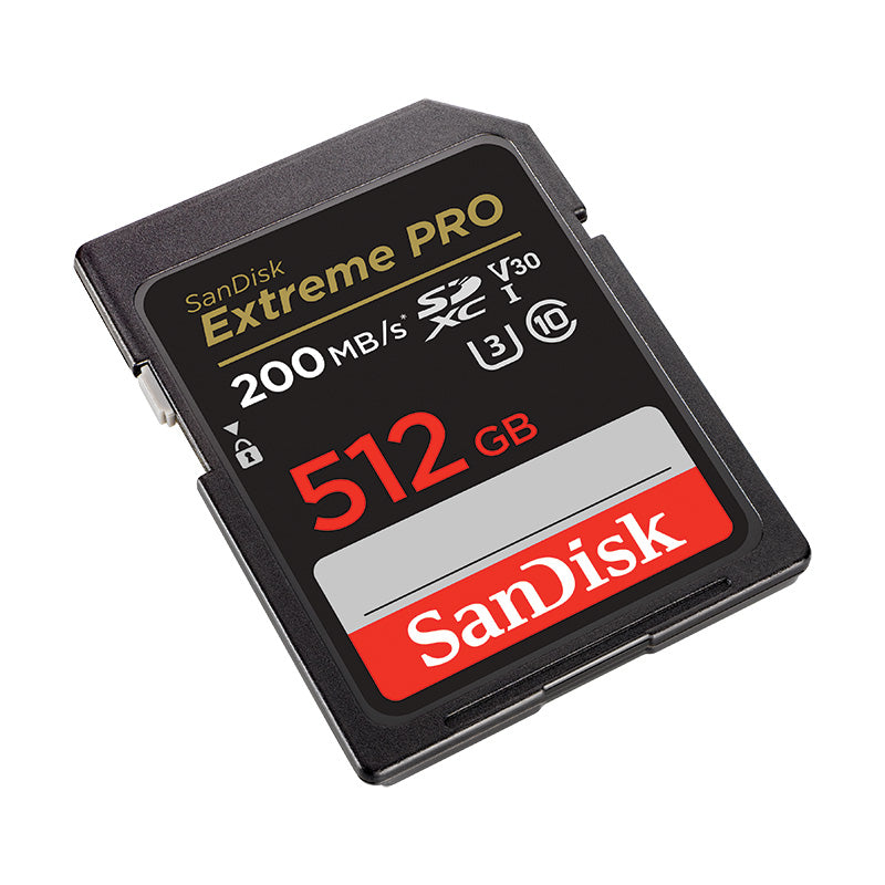 SanDisk Extreme Pro SDXC 512GB UHS-I Card