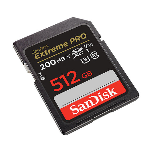 SanDisk Extreme Pro SDXC 512GB UHS-I Card