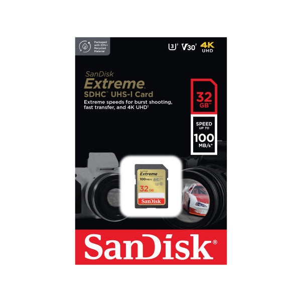SanDisk Extreme SDHC QuickFlow UHS-I 32GB