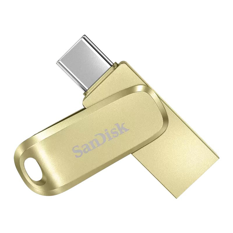 SanDisk Ultra Dual Drive Luxe 512GB USB-C Champagne Gold