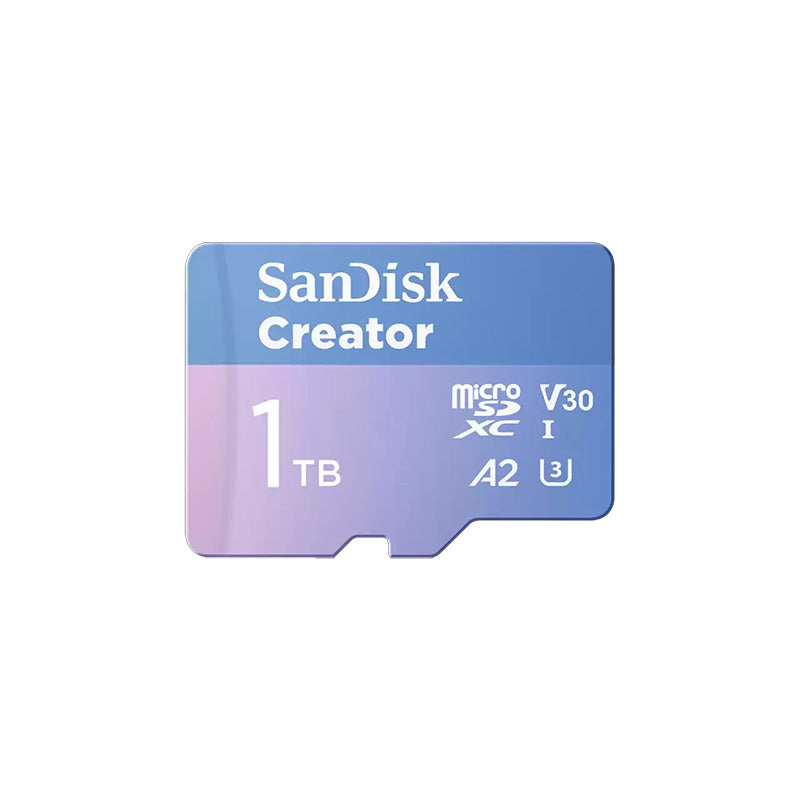 SanDisk Creator 1TB microSD Card
