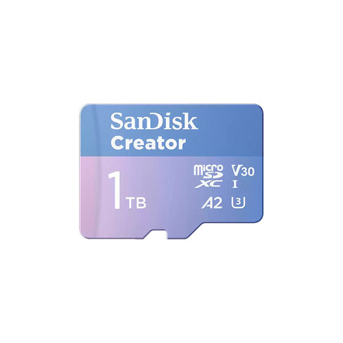 SanDisk Creator 1TB microSD Card