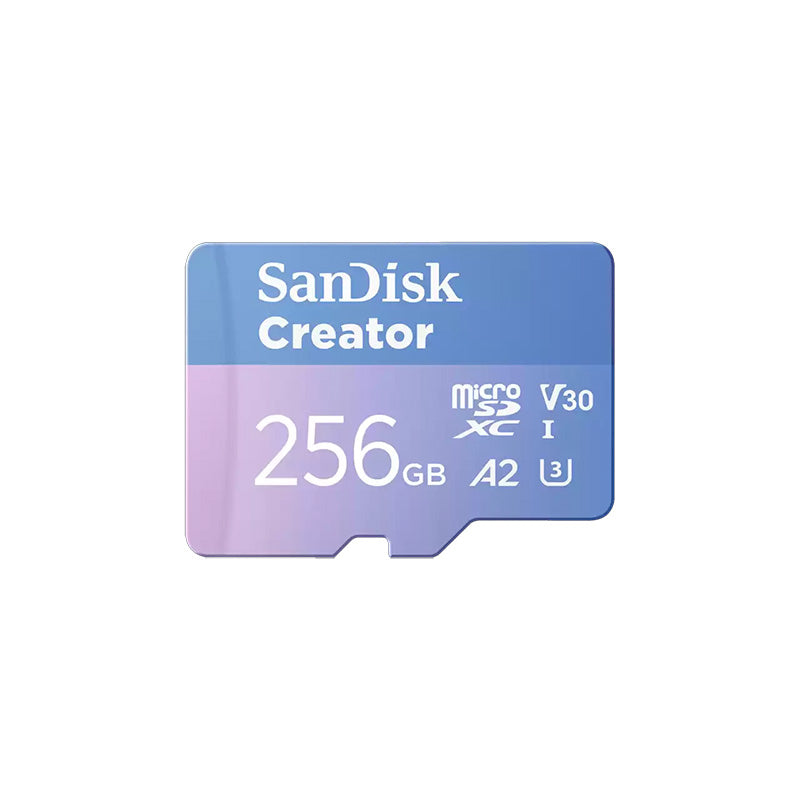 SanDisk Creator 256GB microSD Card