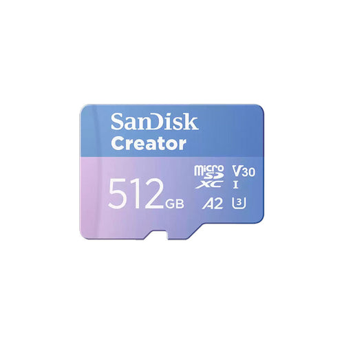 SanDisk Creator 512GB microSD Card