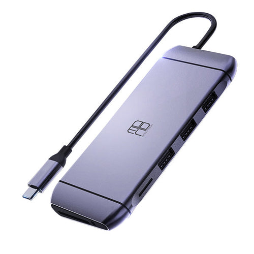 MonoDsign LINK 9 9-IN-1 Hub 100W PD ( Space Grey)