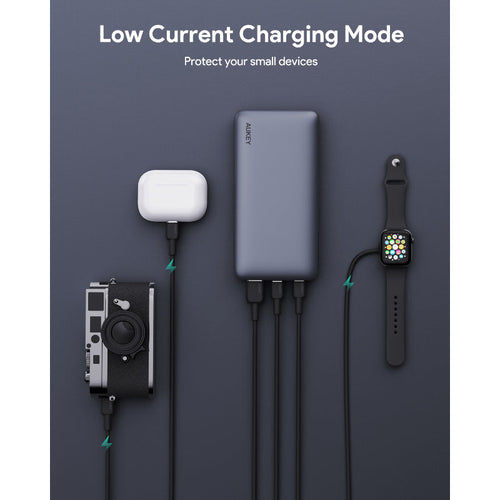 Aukey PB-Y43 Sprint X 20K 65W 20000mAh Portable Power Bank with PD3.0 (Grey)